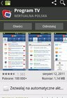 Najpopularniejsza aplikacja WP ze stoma tysiącami pobrań z Android Marketu nowe produkty, usługi, internet - W portfolio aplikacji mobilnych Wirtualnej Polski znajduje się 14 pozycji, które od stycznia do września 2011 roku użytkownicy smartfonów i tabletów pobrali już ponad 250 tys. razy. Największą popularnością cieszy się Program TV, który przekroczył wynik 100 tys. ściągnięć z samego tylko Android Marketu.