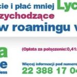 Tani roaming w Lycamobile