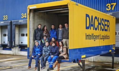 Nowi stażyści i studenci w Dachser w Niemczech