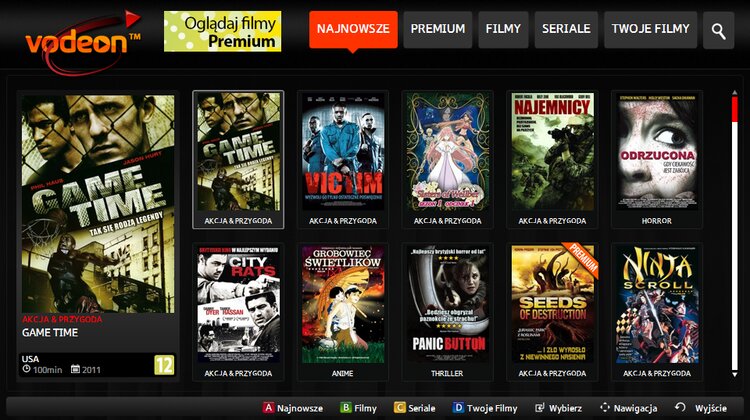 Horror, anime i komedia – aplikacja Vodeon na platformie Samsung Smart TV