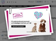 3 miesiące internetu za 1 zł na Walentynki od Netii nowe produkty, usługi, internet - Netia przygotowała specjalną, limitowaną ofertę na Walentynki – aż trzy miesiące szybkiego internetu za 1 zł oraz pakiet Telewizji Osobistej z internetem w niższej cenie przez cały okres trwania umowy.