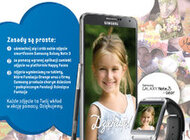 Uśmiechnij się, zrób zdjęcie i pomóż razem z Samsung chorym dzieciom styl życia, technologie - Najszczerszy uśmiech może spełnić marzenia nieuleczalnie chorych dzieci. Można się o tym przekonać biorąc udział w polskiej edycji akcji Happy Faces. Wystarczy przyjść do salonu Orange, uśmiechnąć się i zrobić zdjęcie korzystając z Samsung GALAXY Note 3. W podziękowaniu za 40 000 uśmiechów od życzliwych osób z całej Polski, Samsung przekaże nieuleczanie chorym dzieciom sprzęt elektroniczny.