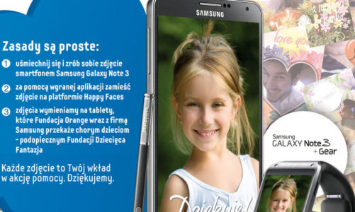 Uśmiechnij się, zrób zdjęcie i pomóż razem z Samsung chorym dzieciom
