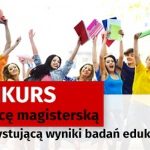 Rusza konkurs na pracę magisterską o edukacji