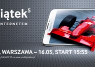 Samsung zaprasza nad Wisłę! wydarzenia, technologie - W nadchodzący piątek, od godziny 15:55 do 21:00 Samsung Electronics zaprasza do Plażowej – nowego pawilonu zlokalizowanego nad Wisłą. Każdy będzie mógł przekonać się o niebywałej prędkości najnowszego smartfona Samsung GALAXY S5, uczestnicząc m. in. w wyścigu Formuły 1. Goście będą mogli też nabrać sił przed wieczorną imprezą w specjalnie zaaranżowej strefie relaksu.