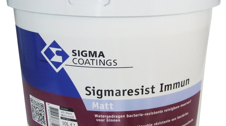 Sigmaresist Immun Matt – nowy produkt marki Sigma Coatings nowe produkty, usługi, styl życia - Marka Sigma Coatings wprowadza nową odsłonę specjalistycznej, farby Sigmaresist Immun Matt do malowania ścian wewnętrznych. Ekstremalna odporność na szorowanie i dezynfekaty, właściwości przeciwbakteryjne oraz niska zawartość lotnych związków organicznych – to tylko niektóre z cech czyniących produkt najnowocześniejszym rozwiązaniem do pomieszczeń, gdzie zachowanie wysokich standardów sanitarnych jest niezbędne: szpitale, gabinety lekarskie i przychodnie a także szkoły i przedszkola lub pomieszczenia dla alergików.