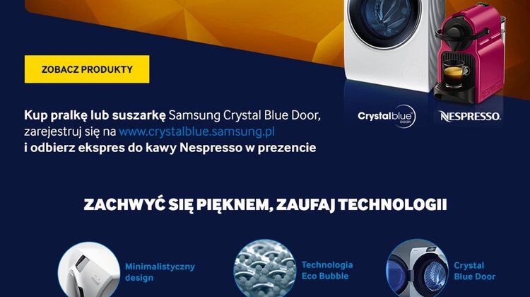 Innowacje idą w parze – promocja Samsung i Nespresso