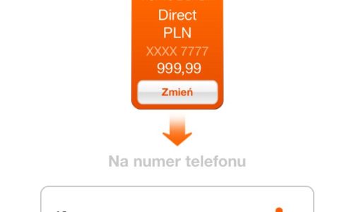 Przelew na telefon w aplikacji ING BankMobile