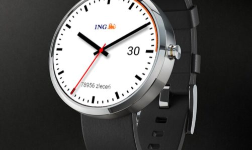 Aplikacja ING Business na zegarki z Android Wear
