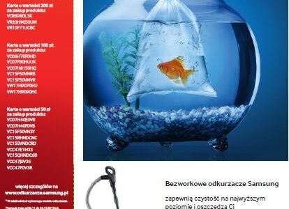Perfekcyjna czystość na święta i darmowe zakupy – rusza nowa promocja Samsung