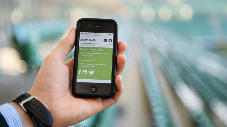 Catering na stadionowe krzesełko. Pierwsza z usług uruchomiona na platformie Ericsson Connected Venue