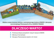 Maszyny rolnicze LEMKEN i finansowanie EFL w jednym miejscu technologie, ekonomia/biznes/finanse - EFL podpisał z firmą LEMKEN umowę na finansowanie wszystkich produkowanych przez firmę maszyn rolniczych.
