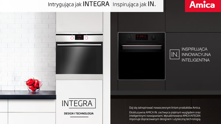 Intrygujące i inspirujące piekarniki Amica