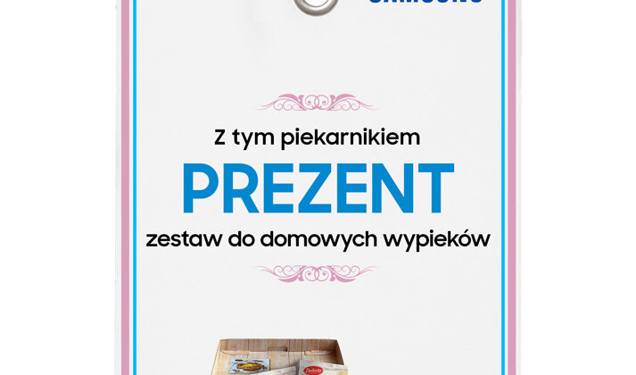 Wybierz piekarnik i zostań mistrzem wypieków – rusza nowa promocja firmy Samsung! nowe produkty, usługi, technologie - Aromatyczna szarlotka, tradycyjne drożdżowe ciasto z owocami czy pyszne czekoladowe brownie – każdy z tych wypieków można łatwo i szybko przyrządzić w innowacyjnych piekarnikach Samsung. Aby dodatkowo pomóc w rozwijaniu kulinarnej pasji, firma przygotowała wyjątkową promocję. Osoby, które kupią piekarnik Samsung otrzymają słodki prezent.