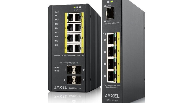 Zyxel prezentuje najnowsze przełączniki PoE do zewnętrznych instalacji przemysłowych