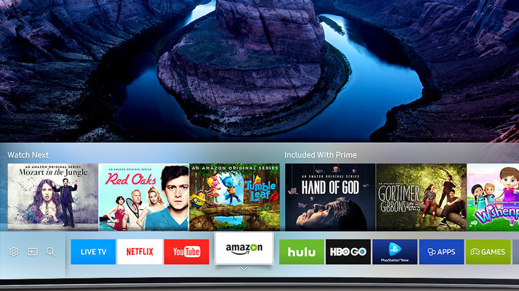 Amazon Prime Video już dostępny na Samsung Smart TV nowe produkty, usługi, kultura, sztuka, rozrywka - Jedna ze znanych światowych aplikacji VoD jest już dostępna w Polsce! Posiadacze telewizorów Samsung Smart TV z 2015 i 2016 roku mogą korzystać z Amazon Prime Video i cieszyć się jeszcze szerszą ofertą filmów i seriali także w najwyższej jakości Ultra HD.
