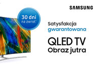 Satysfakcja gwarantowana z Samsung QLED TV nowe produkty, usługi, technologie - Widzowie, którzy chcą cieszyć się najwyższą jakością obrazu, łatwą obsługą oraz bogatą ofertą Smart TV pokochają telewizory Samsung QLED TV. Kupując produkt z tej prestiżowej serii w ramach promocji „Satysfakcja gwarantowana”, użytkownicy mogą przetestować telewizor w warunkach domowych, a także dokonać zwrotu urządzenia w ciągu 30 dni od momentu zakupu.