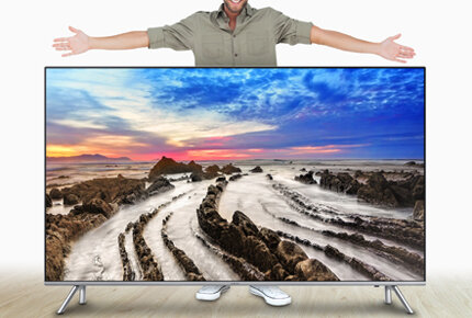 Wielkie, coraz większe ekrany telewizorów