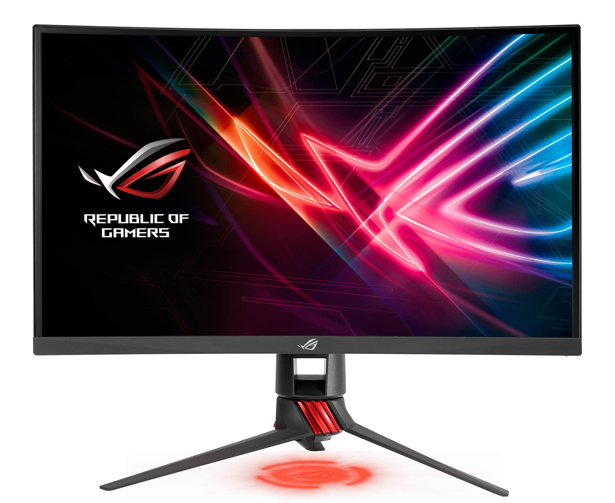 ROG-STRIX-XG27VQ-FRONT ASUS Republic of Gamers prezentuje Strix XG27VQ