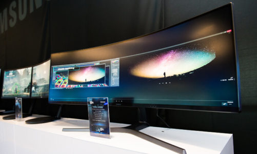 Zobacz najnowsze monitory Samsung QLED Gaming Monitors na Poznań Game Arena
