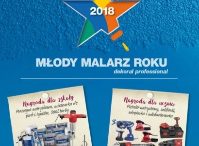 Ruszyła kolejna edycja konkursu Młody Malarz Roku Dekoral Professional