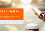 2017 rok w ING BS pod znakiem rekordowego zysku i cyfryzacji internet, technologie - W 2017 roku wstępny skonsolidowany zysk netto Grupy ING Banku Śląskiego osiągnął rekordowy poziom 1 403 mln zł, co oznacza wzrost o 12% w porównaniu z 2016 rokiem. Bank zanotował dynamiczny wzrost liczby klientów, wolumenów komercyjnych oraz transakcji. Na koniec roku ING posiadał 4,53 mln klientów detalicznych oraz 55 tys. klientów korporacyjnych. W 2017 roku wartość kredytów udzielonych przez ING polskim firmom i klientom indywidualnym wzrosła o 12% do 88,4 mld zł. Depozyty przyrosły o 10% do 103,7 mld zł.