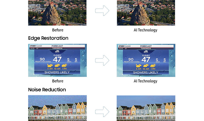 Technologia Samsung AI umożliwia konwersję wszystkich treści wideo do rozdzielczości 8K nowe produkty, usługi, technologie - 