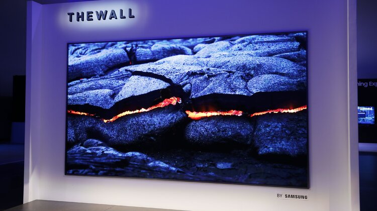 Samsung The Wall: pierwszy na świecie modułowy telewizor MicroLED o przekątnej 146” nowe produkty, usługi, technologie - 