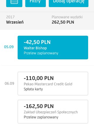 Nowości w aplikacji mobilnej PeoPay