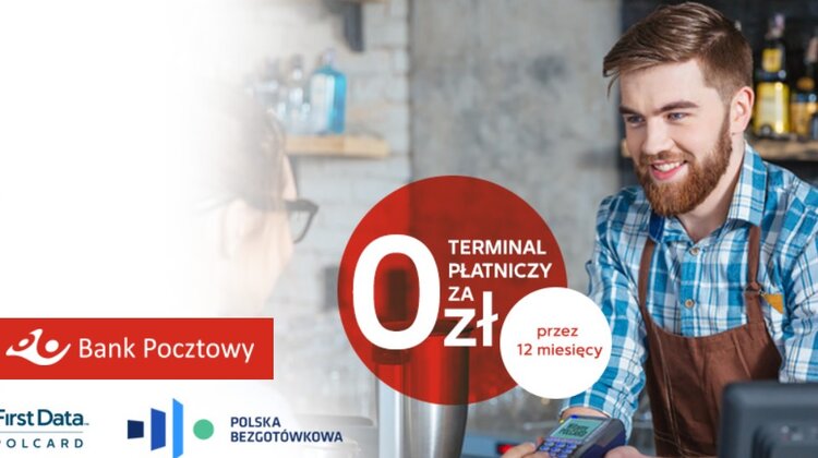Bank Pocztowy dołączył do Programu Polska Bezgotówkowa. W ramach Programu i w ofercie komercyjnej wraz z First Data Polska oferuje przedsiębiorcom terminale płatnicze