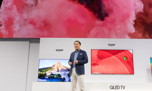 Samsung pokazał nowe telewizory QLED TV podczas premiery w Nowym Jorku