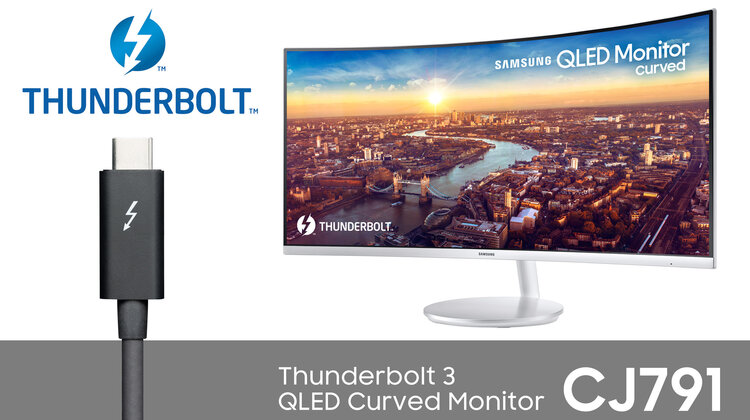 IFA 2018: Samsung prezentuje pierwszy na świecie zakrzywiony monitor QLED z technologią Thunderbolt™ 3