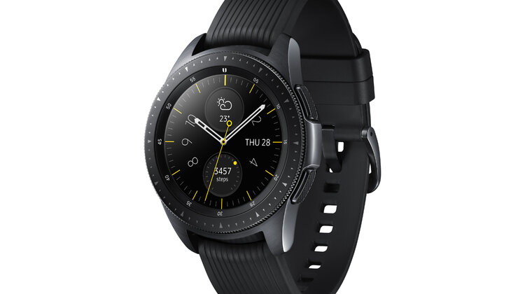 Samsung Galaxy Watch – nowe funkcje fitness i nawet 80 godzin pracy na jednym ładowaniu nowe produkty, usługi, styl życia - Firma Samsung Electronics zaprezentowała dziś Galaxy Watch. Nowy inteligentny zegarek firmy Samsung łączy zalety ekosystemu marki z żywotną baterią, funkcjami fitness, klasycznym wzornictwem oraz dużymi możliwościami personalizacji. Galaxy Watch pomaga użytkownikom osiągnąć jeszcze więcej, dzięki nowym funkcjom monitorownia stresu i snu. Urządzenie dostępne jest w trzech wariantach kolorystycznych (srebrny, czarny i różowe złoto).