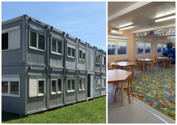 Szkoły z kontenerów – tymczasowe, ale nie prowizoryczne! BIZNES, Edukacja - Za zapewnienie odpowiednich warunków nauczania odpowiadają jednostki samorządu terytorialnego, które starając się nie dopuścić do przepełnienia budynków oświatowych, coraz częściej korzystają z rozwiązań budownictwa modułowego.