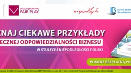 Społeczna odpowiedzialność biznesu w stuleciu niepodległości Polski BIZNES, Edukacja - Fundacja „Instytut Badań nad Demokracją i Przedsiębiorstwem Prywatnym” podjęła się realizacji projektu związanego z obchodami stulecia niepodległości Polski.