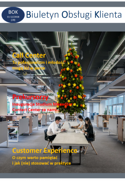 Nie uczmy się na własnych błędach. – Korzystajmy z wiedzy profesjonalistów. BIZNES, Edukacja - W listopadzie 2018 roku nastąpiła oficjalna inauguracja Studium Menedżer Contact Center – projektu edukacyjnego Polskiego Stowarzyszenia Marketingu SMB i Wydziału Zarządzania UW. W najnowszym wydaniu Biuletynu (11-12/2018) zamieszczamy relację z tej uroczystości.