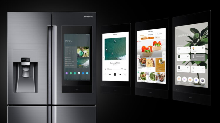 Nowa generacja lodówek Family HubTM technologie, media/marketing/reklama - Podczas targów CES 2019 Samsung zaprezentował kolejną generację lodówek Family HubTM. Wśród nowych rozwiązań użytkownicy znajdą m.in. ekran Family Board, za pomocą którego członkowie rodziny będą mogli komunikować się ze sobą w spersonalizowany, bardziej osobisty sposób.