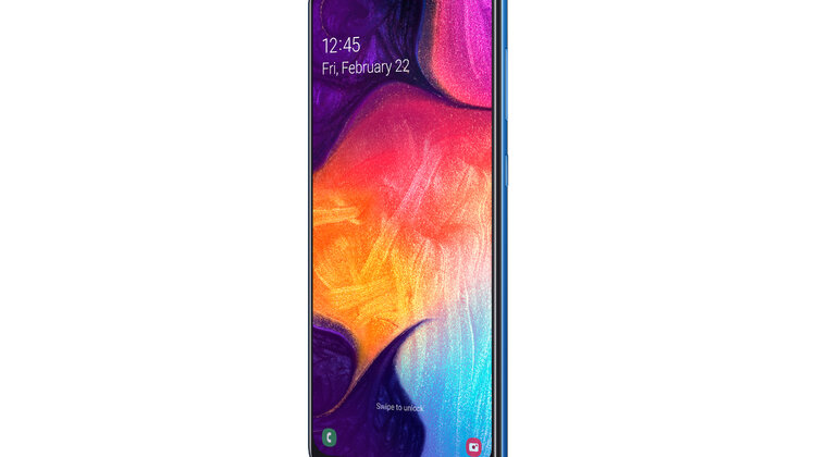 Samsung prezentuje smartfon Galaxy A50 nowe produkty, usługi, technologie - Firma Samsung Electronics zaprezentowała smartfon Galaxy A50, pierwsze urządzenie z nowej serii Galaxy A. Samsung Galaxy A50 oferuje ulepszenia w zakresie kluczowych funkcji, w tym aparatu, ekranu i baterii.
