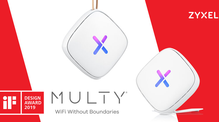 Zyxel Multy U zdobywa nagrodę iF DESIGN AWARD 2019 technologie, media/marketing/reklama - Urządzenie Multy U otrzymało nagrodę iF DESIGN AWARD 2019 w kategorii rozwiązań telekomunikacyjnych.