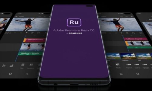 Adobe Premiere Rush na flagowych smartfonach Samsung Galaxy