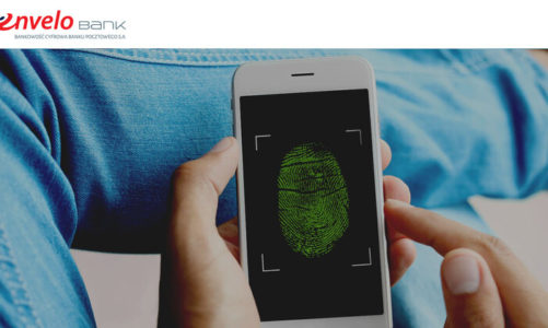 Do aplikacji EnveloBanku zalogujesz się odciskiem palca