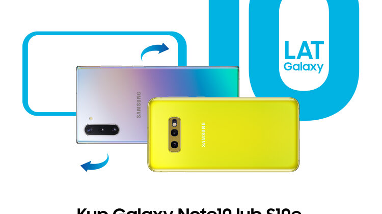 Listopadowe promocje Samsung na zakup Galaxy Note10, S10e oraz Galaxy A10 i A20e